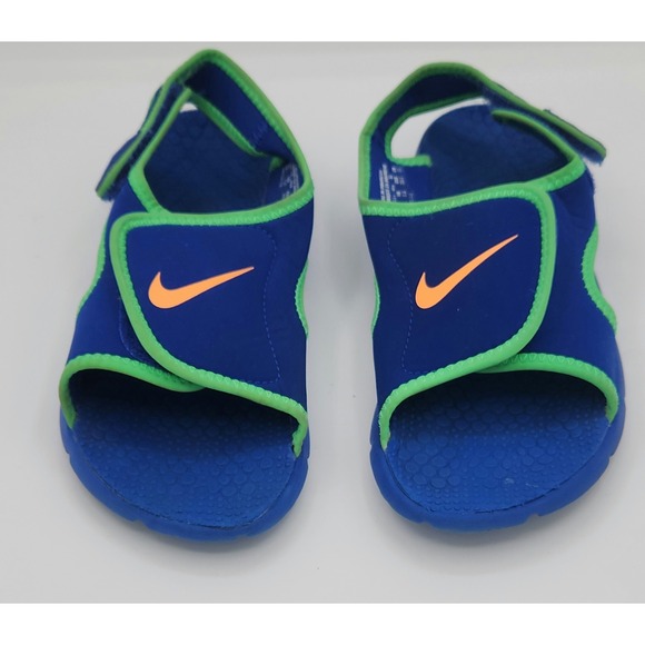 Nike Boys Size 2 Sunray Adjustable  Sandal/ Slip On - Picture 1 of 3